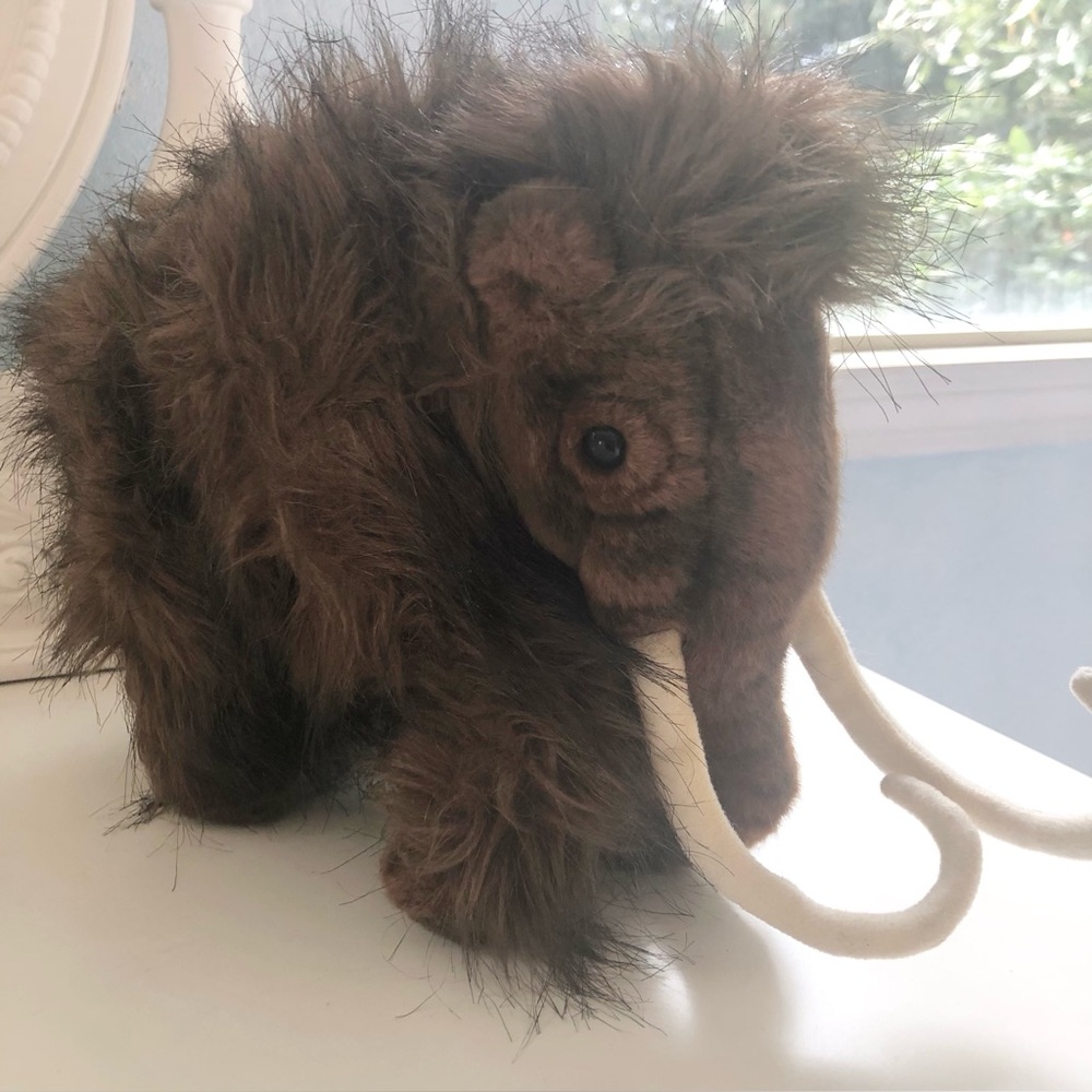 Hansa Plush Woolly Mammoth Stuffed Animal Toy Vintage